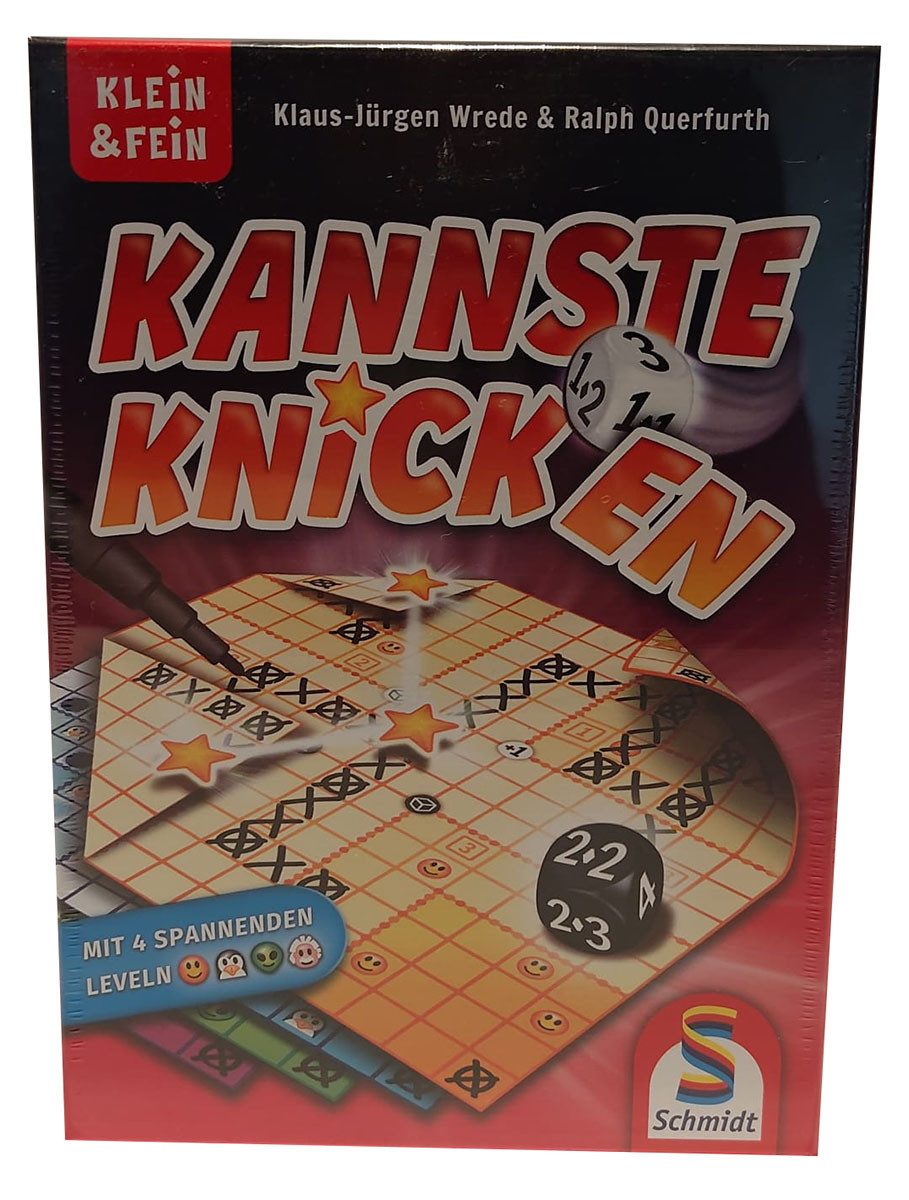 Schmidt Spiele Spiel Kannste Knicken - Würfelspiel mit 4 Leveln - bis zu 4 Spieler, Spiel, Kannste Knicken