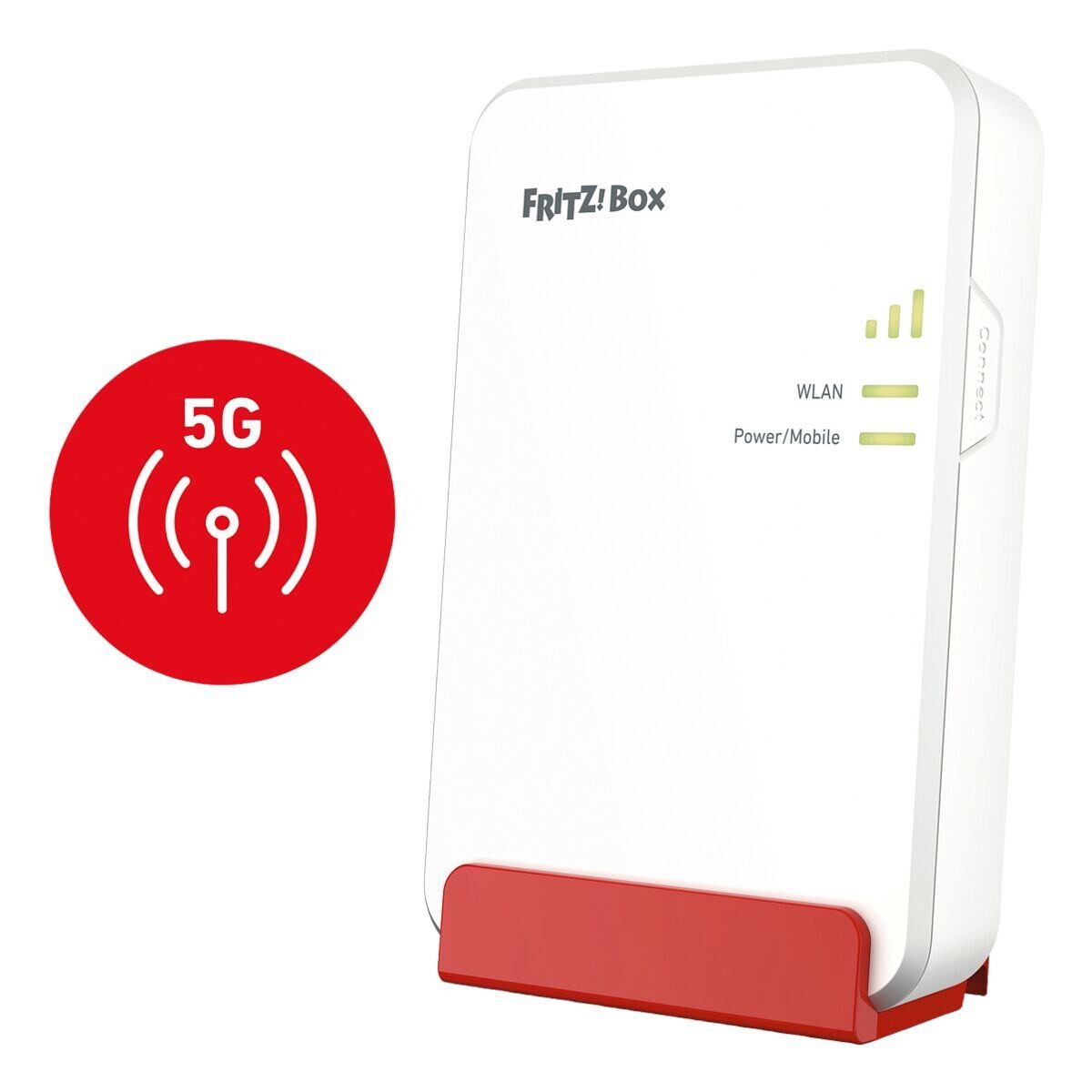 Fritz! FRITZ!Box 6860 5G WLAN-Router, mit integriertem Mobilfunkmodem für Innen- & Außeneinsatz