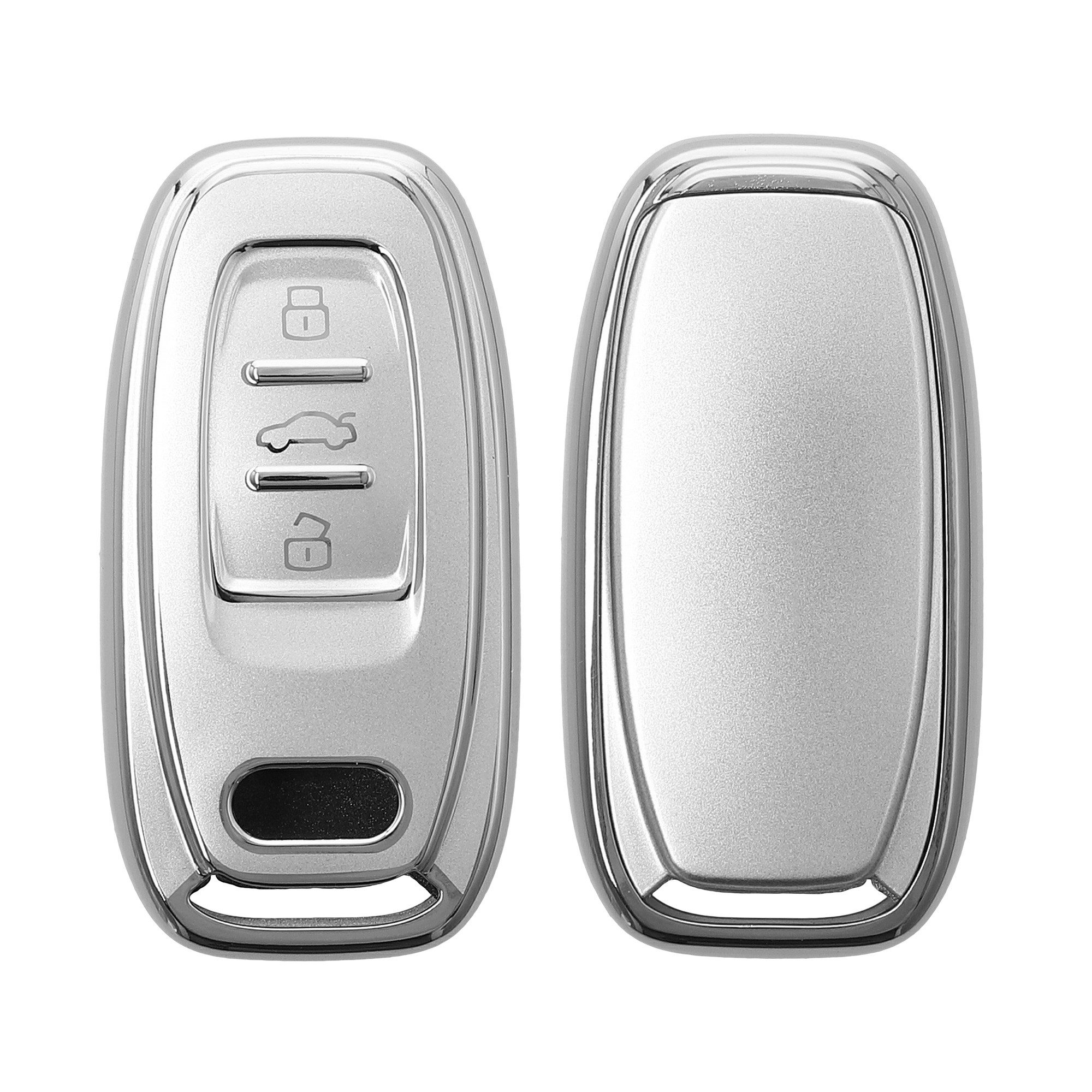 Schlüsseltasche Autoschlüssel Hülle für Audi A6 A7 A8 Q7 Q8