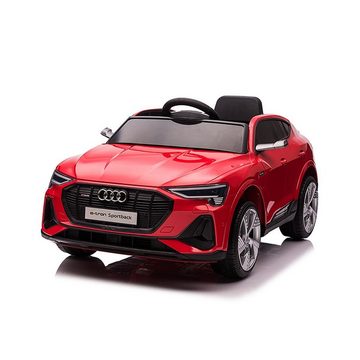 Toys Store Elektro-Kinderauto Audi E-Tron Kinder Auto Kinderauto Kinderfahrzeug Kinder Elektroauto, Belastbarkeit 35 kg, AUX-/USB-Anschluss, MP3 Hupe und Motorsound am Lenkrad, Fernsteuerung