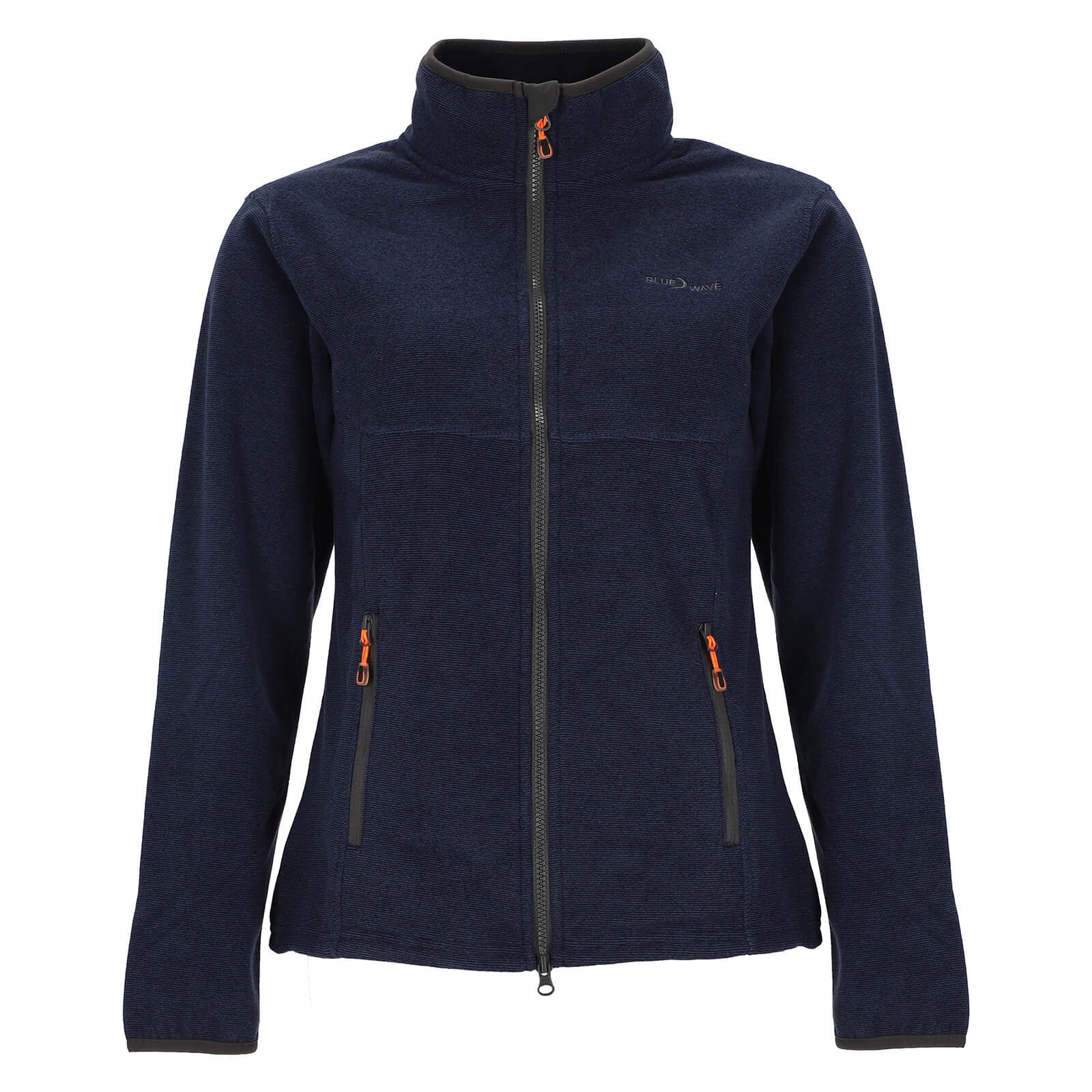 Blue Wave Fleecejacke Damen Jacke Marcy in moderner Streifenoptik mit Stehk günstig online kaufen