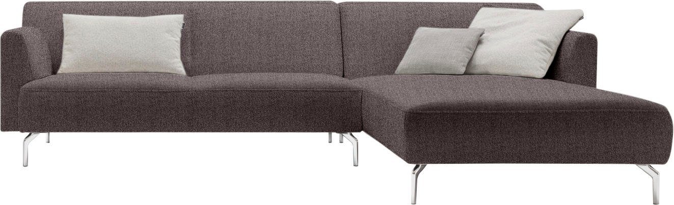 hülsta sofa Ecksofa hs.446, in minimalistischer, schwereloser Optik, Breite 275 cm