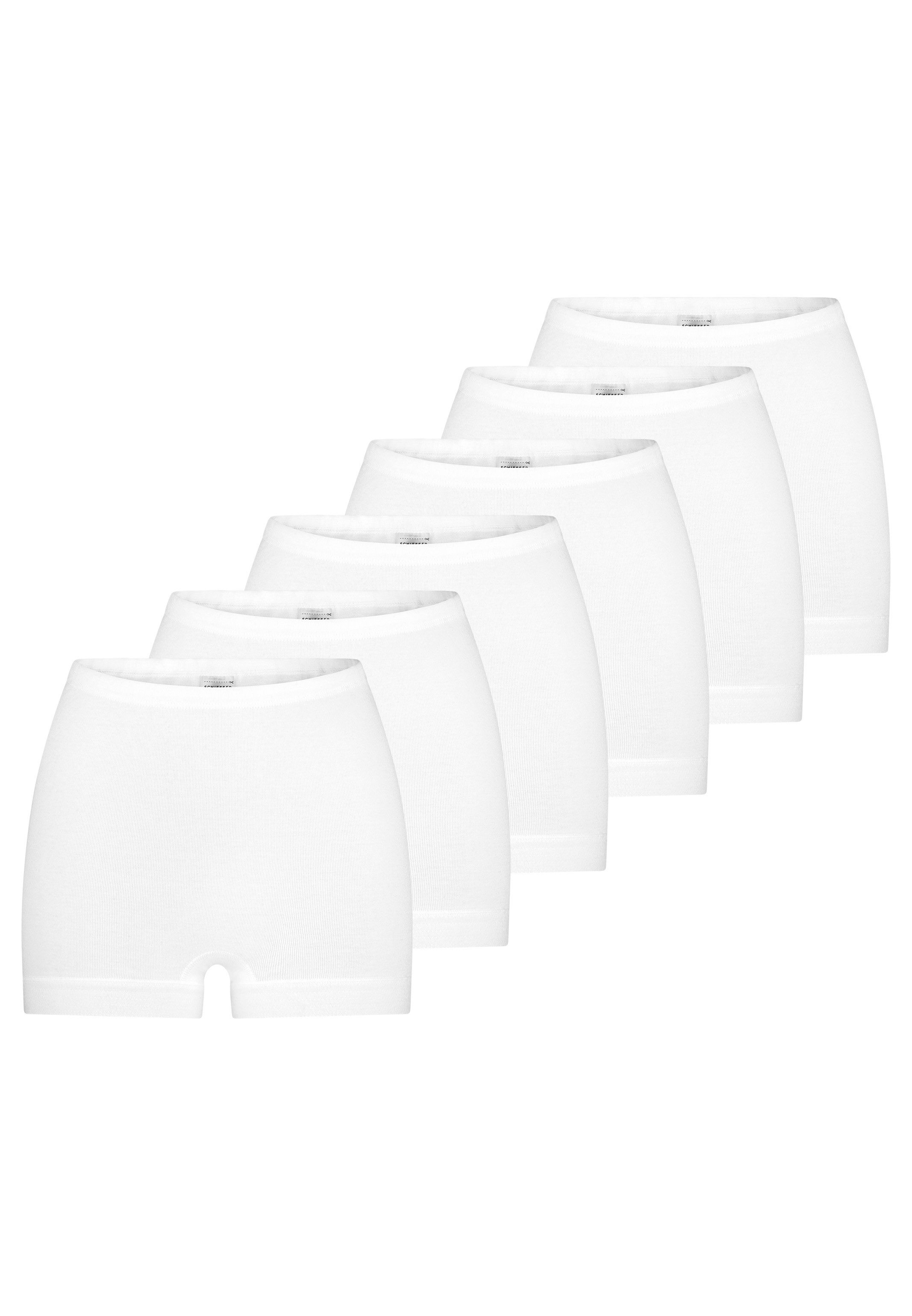 Schiesser Pagenslip 6er Pack Original Classics Feinripp (Spar-Set, 6-St) Pagenschlüpfer - Baumwolle - Traditionelle Passform, Formstabil