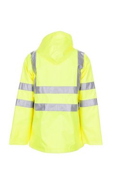 Planam Arbeitshose Regenjacke Warnschutz uni gelb Größe L (1-tlg)