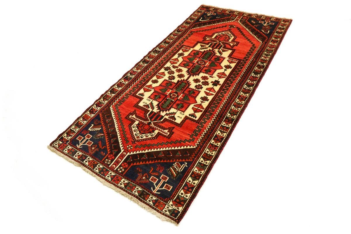 Handgeknüpfter Orientteppich Läufer, Trading, mm / Orientteppich Perserteppich Nain Shiraz rechteckig, Höhe: 129x286 10