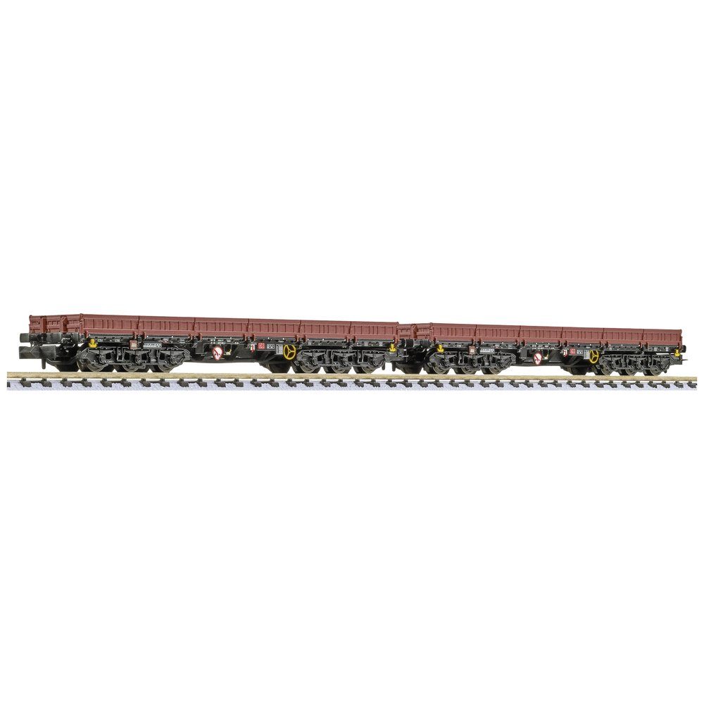 Güterwagen Liliput L260198 N 2er-Set, 6-achs. Schwerlastwagen Samms-u 454 der DB