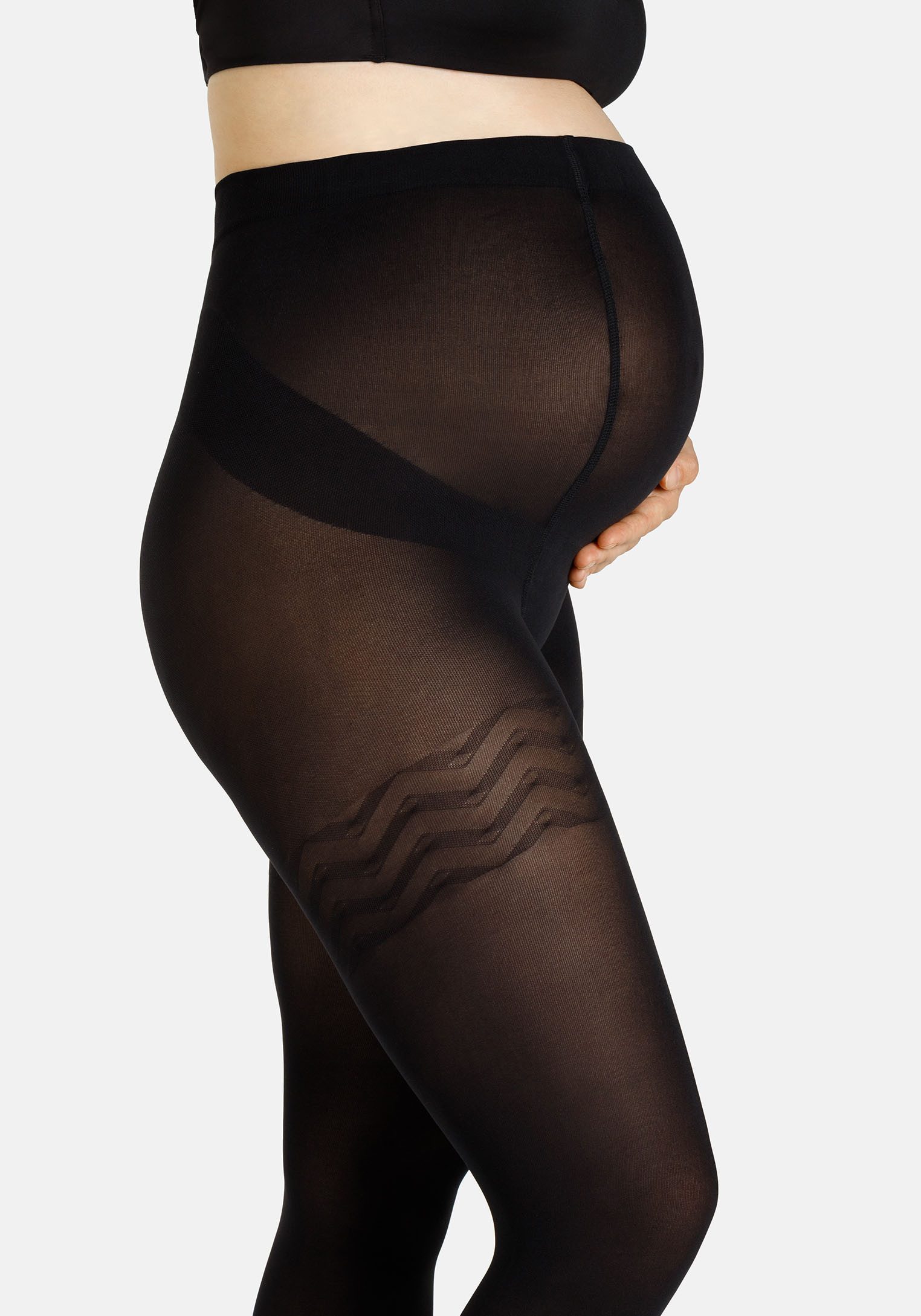 Camano Umstandsleggings fine functional perfekt für jede Phase der Schwangerschaft, 3D 50 DEN