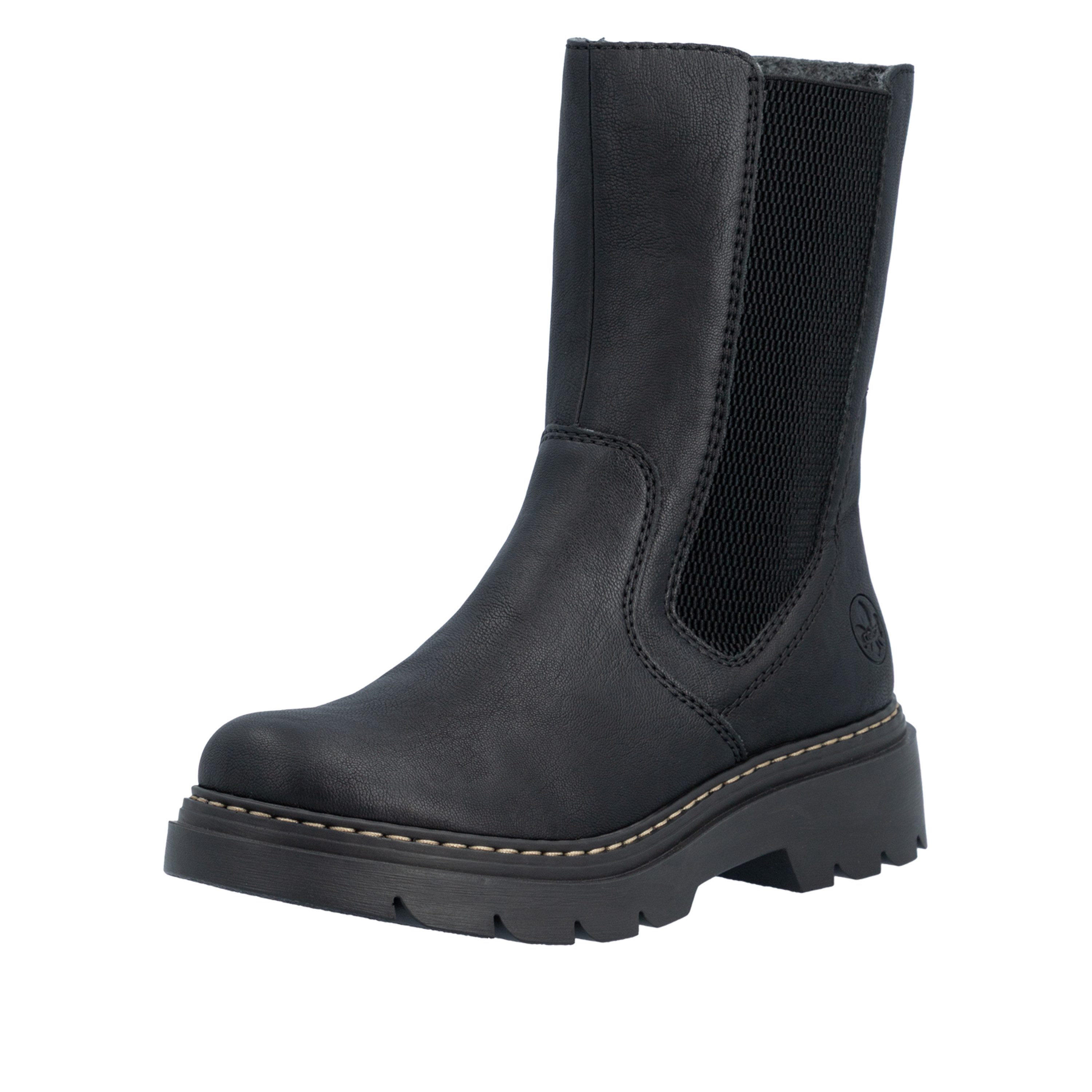 Rieker Chelseaboots Stiefelette, Boots mit Stretcheinsatz