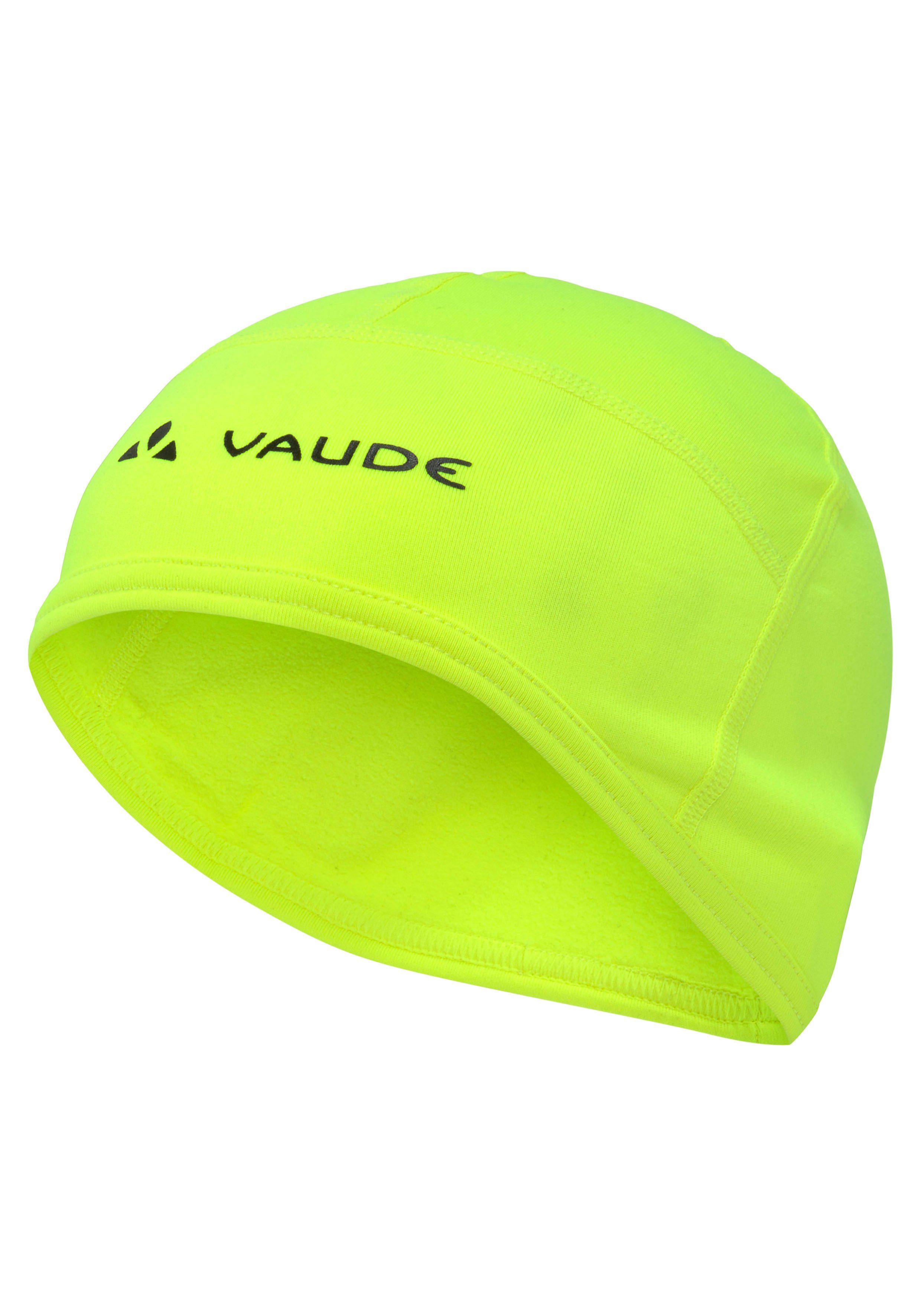 neon yellow WARM BIKE CAP Unterhelmmütze VAUDE