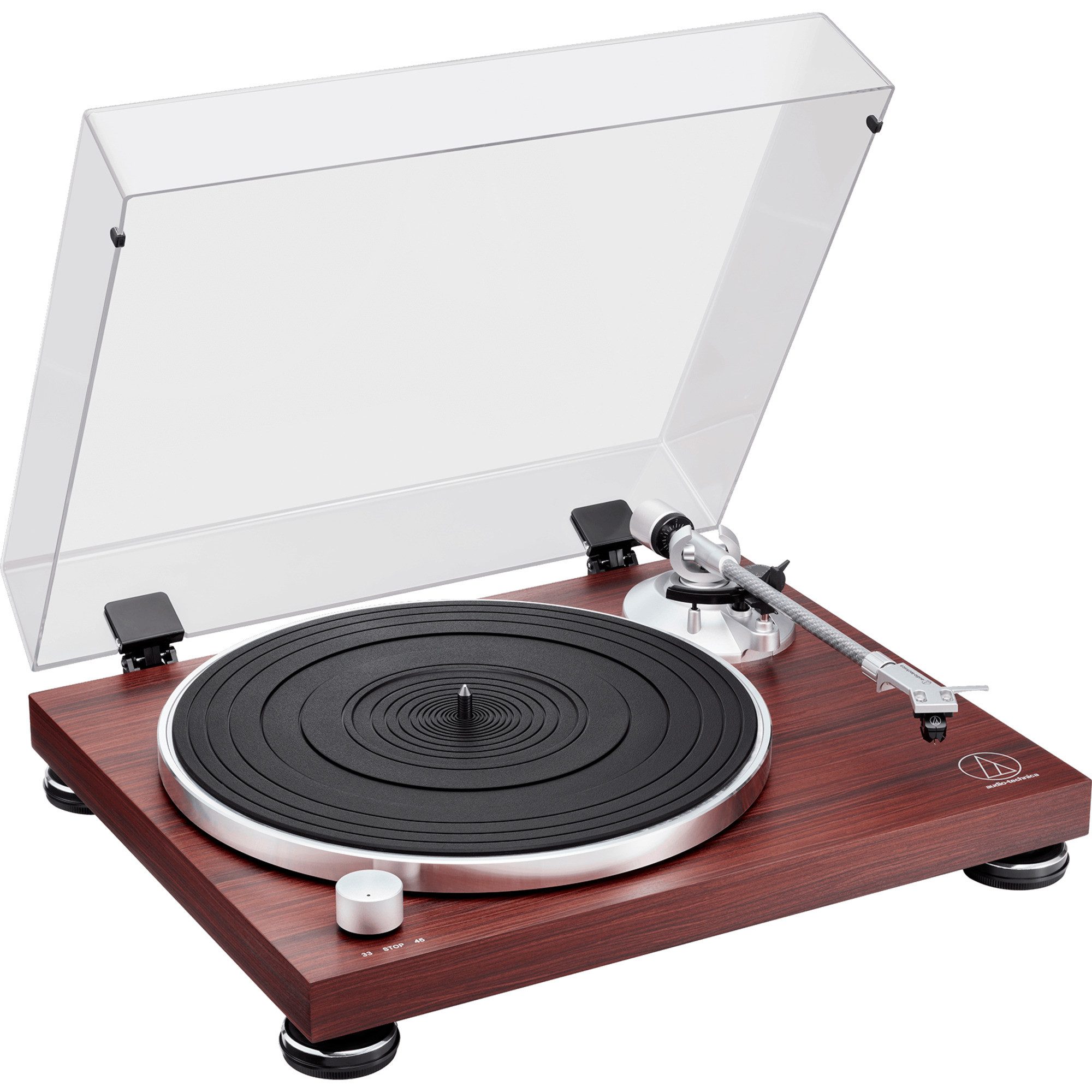 audio-technica AUD AT-LPW50BTRW Plattenspieler
