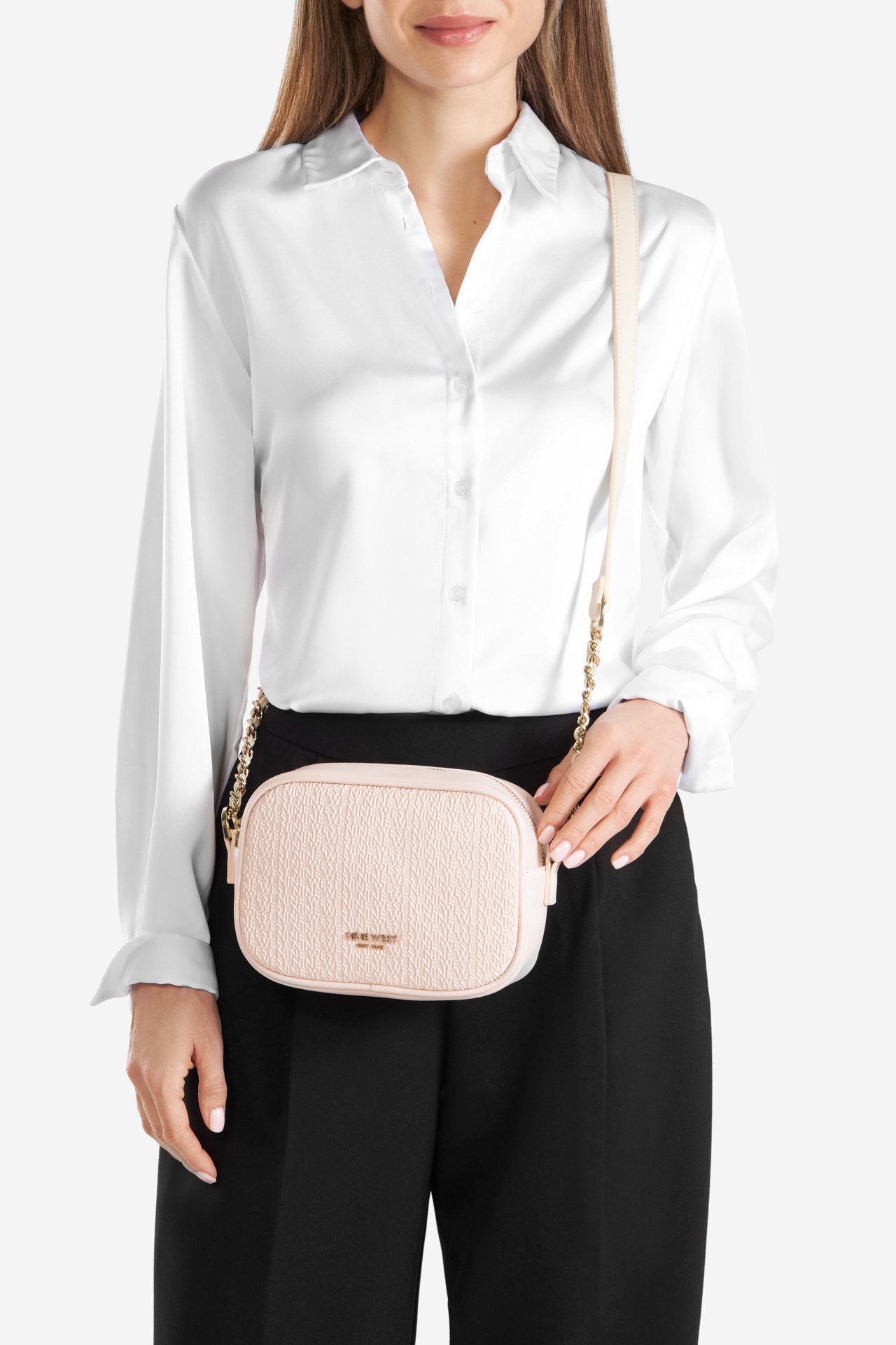 Nine West Handtasche NINE WEST Kleine Tasche LDA6766A beige