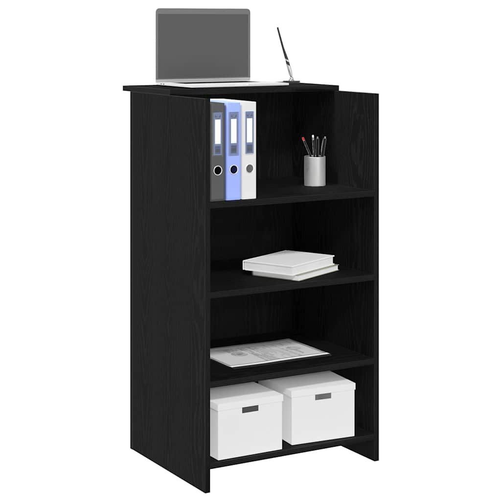 vidaXL Empfangstheke, Empfangstheke Schwarz 55x50x103,5 cm günstig online kaufen