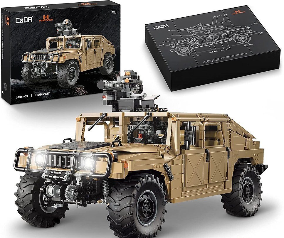 CaDA CaDA C61036 Humvee H1 Konstruktionsspielsteine, (3935 St)