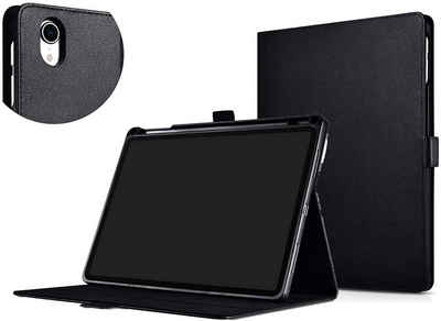 KINGSTAR Tablet-Hülle »iPad Pro« 28 cm (11 Zoll), KINGSTAR Hülle iPad - Business Schutzhülle Aus Leder - Schwarzes Flip Case Mit Stifthalter & Magnetverschluss