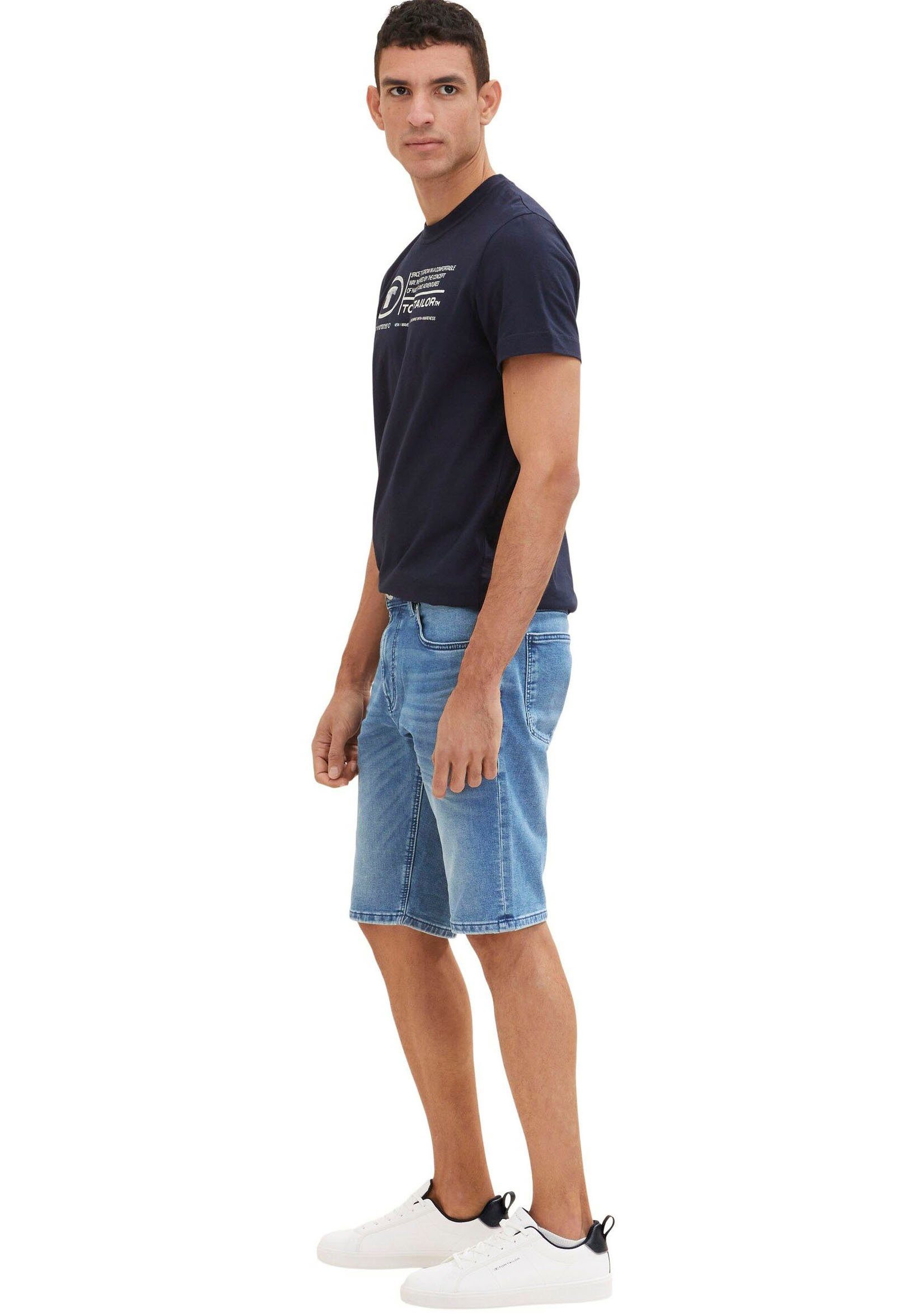 TOM TAILOR stone Jeansshorts mid