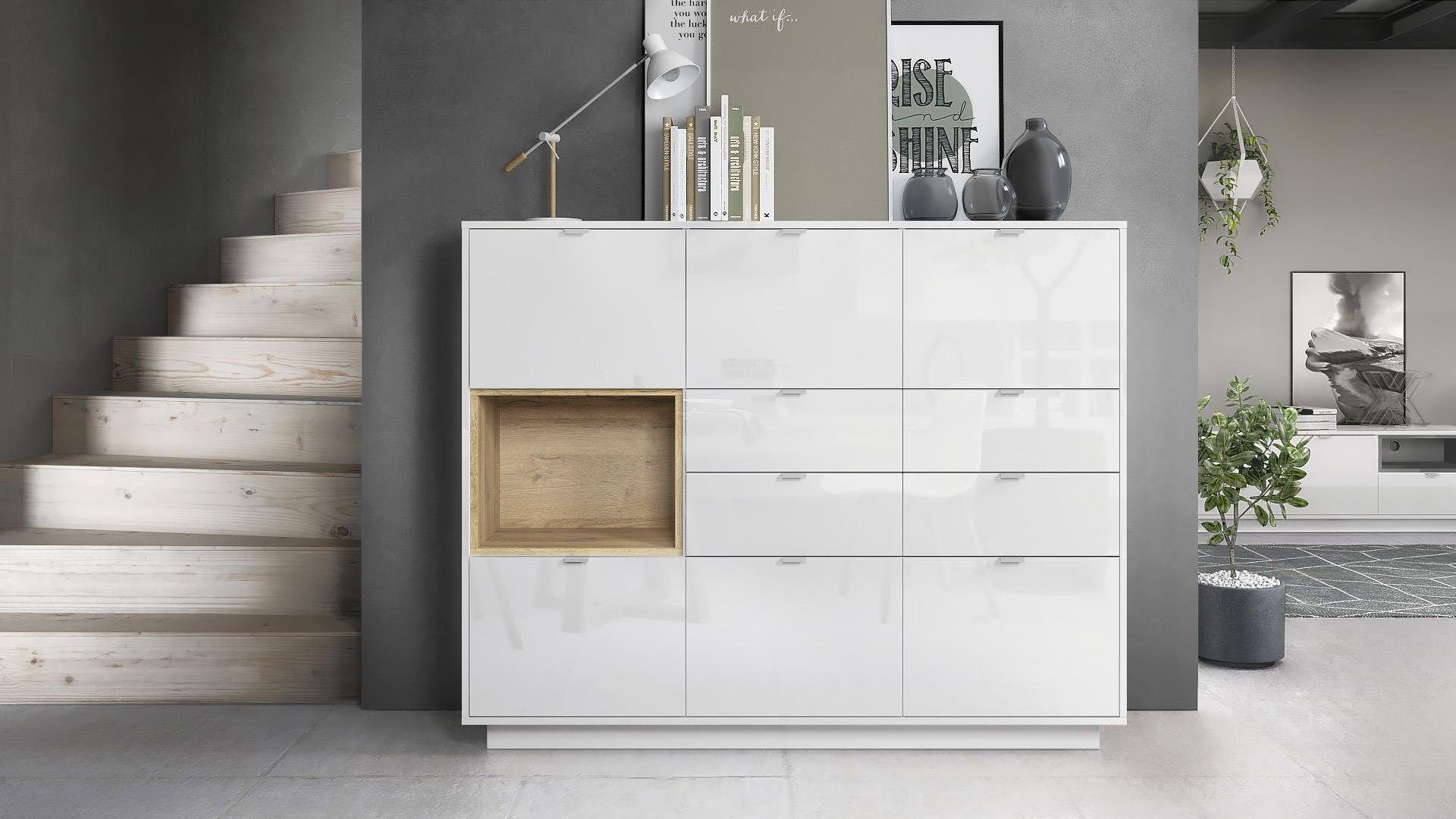 Vladon Highboard Metro V2 (Highboard, mit günstig online kaufen
