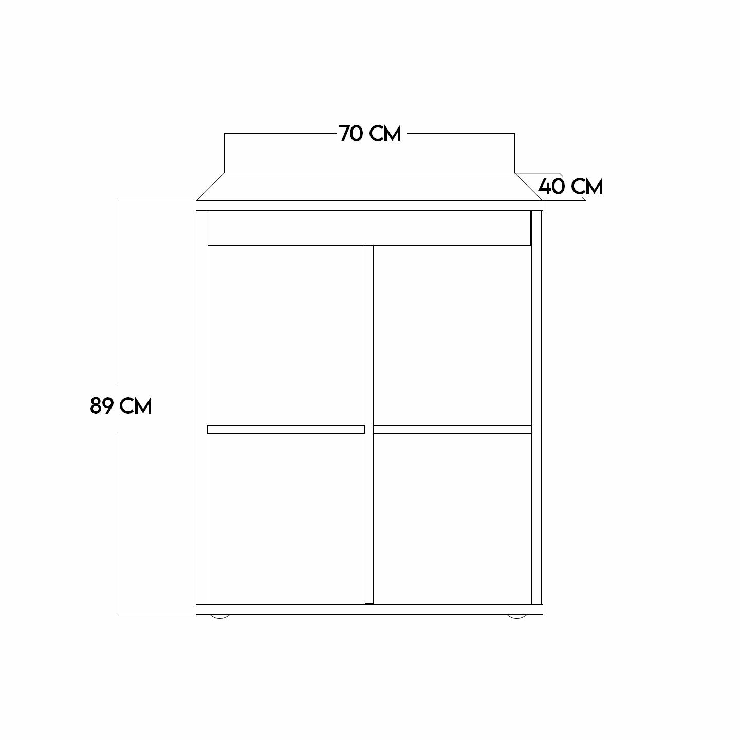 DM-Handel Ablageregal 4 Fach Bücherregal Regal Wanregal, Raumteiler Massiv, Regalsystem Farbe: Weiß/Anthrazit