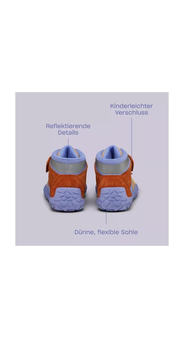 Affenzahn Wintersneaker Leder Dreamer Sneaker aus echtem Leder