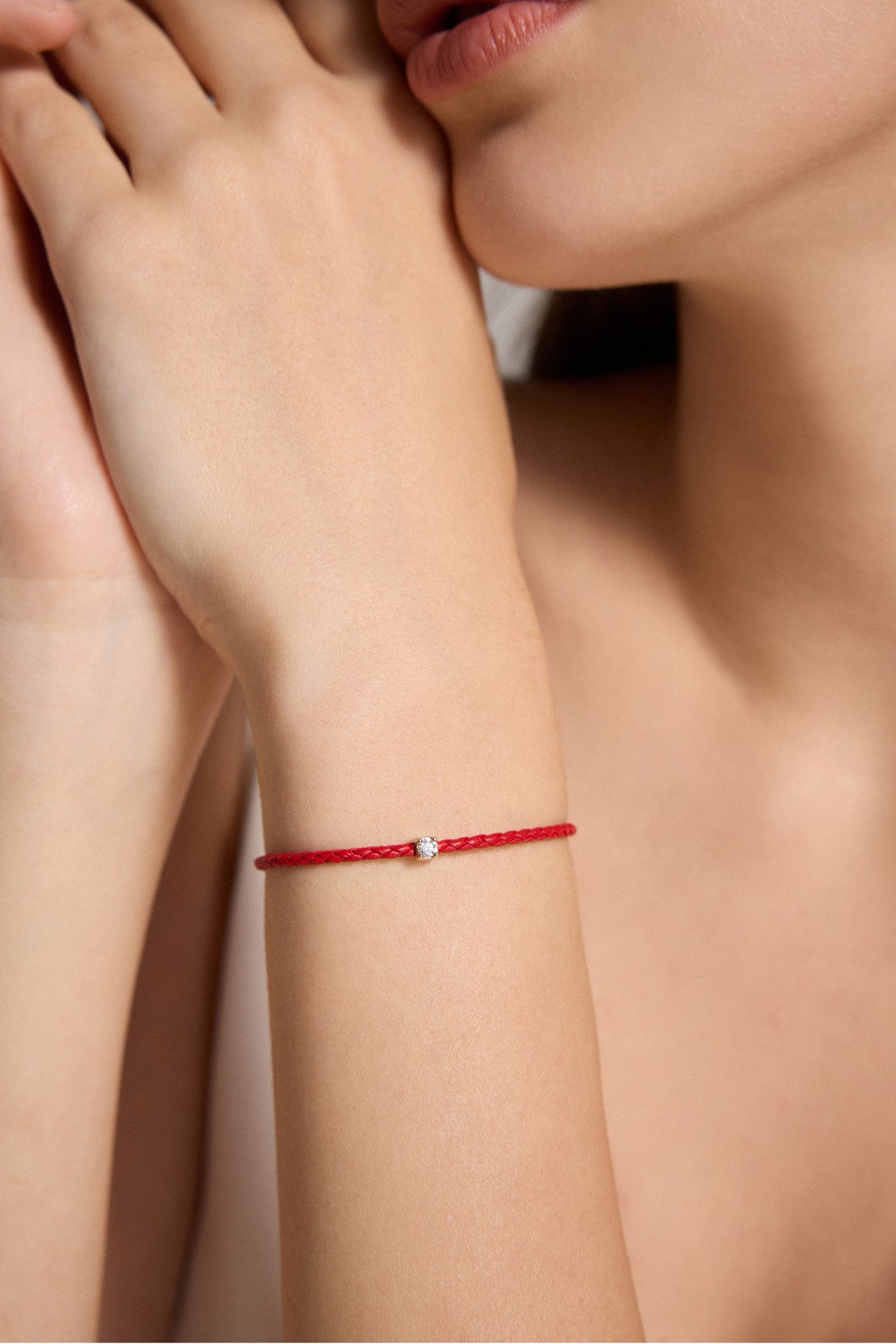 Sternvoll Armband Armband 750er Gold 0,1 ct Diamantarmband verstellbar Geschenkidee