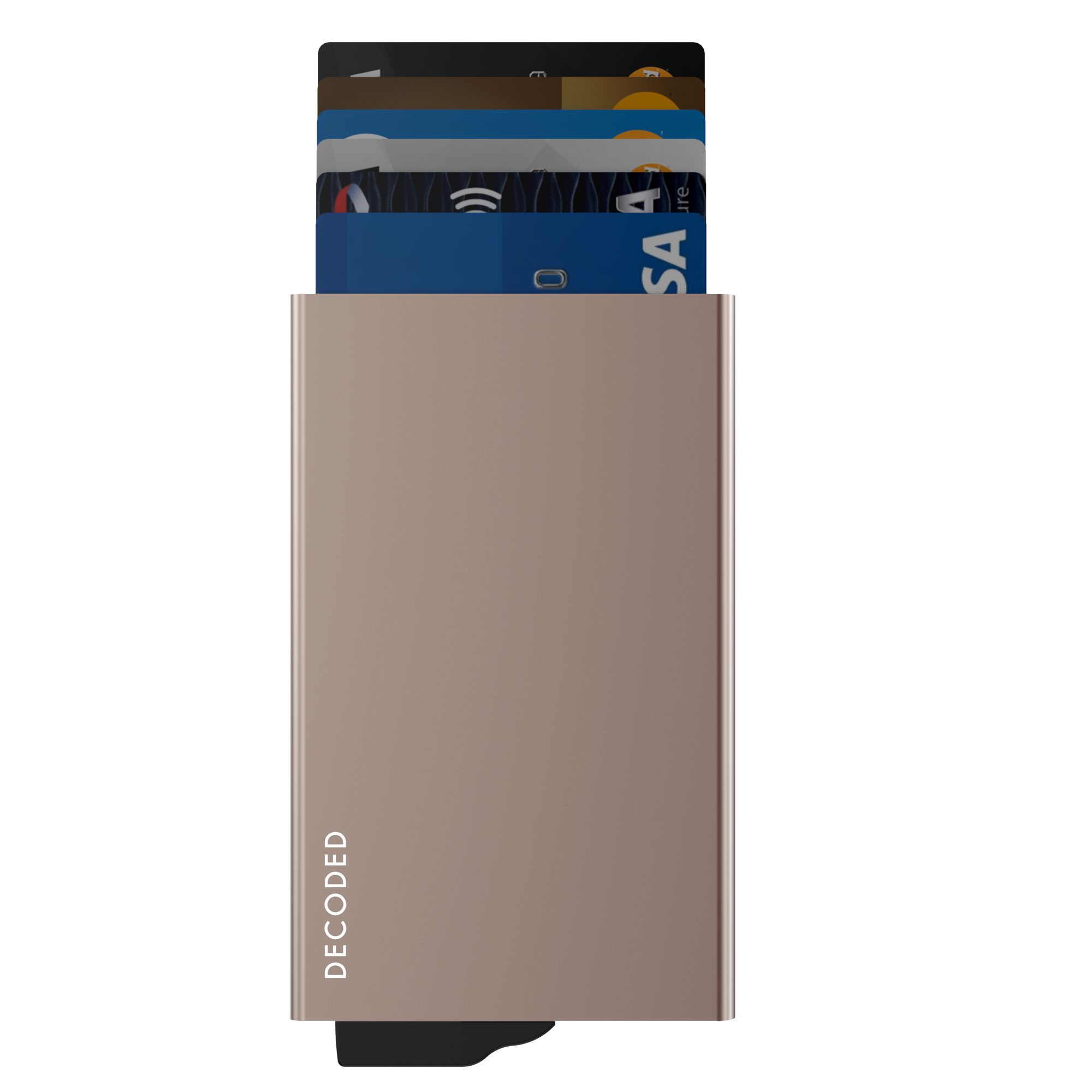 DECODED Kartenetui Decoded MagSafe Aluminium Cardholder - Desert Gold