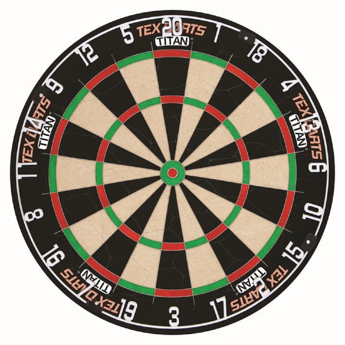 COFI 1453 Dartscheibe Dartboard White Number Ring – Ersatz für präzise Punktzählung – Bild 2 von 2
