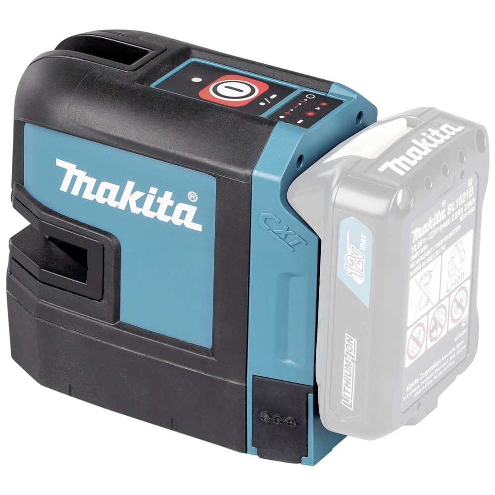 Makita Nivelliergerät Makita Kreuzlinienlaser Reichweite (max): 25 m, (SK105DZ)