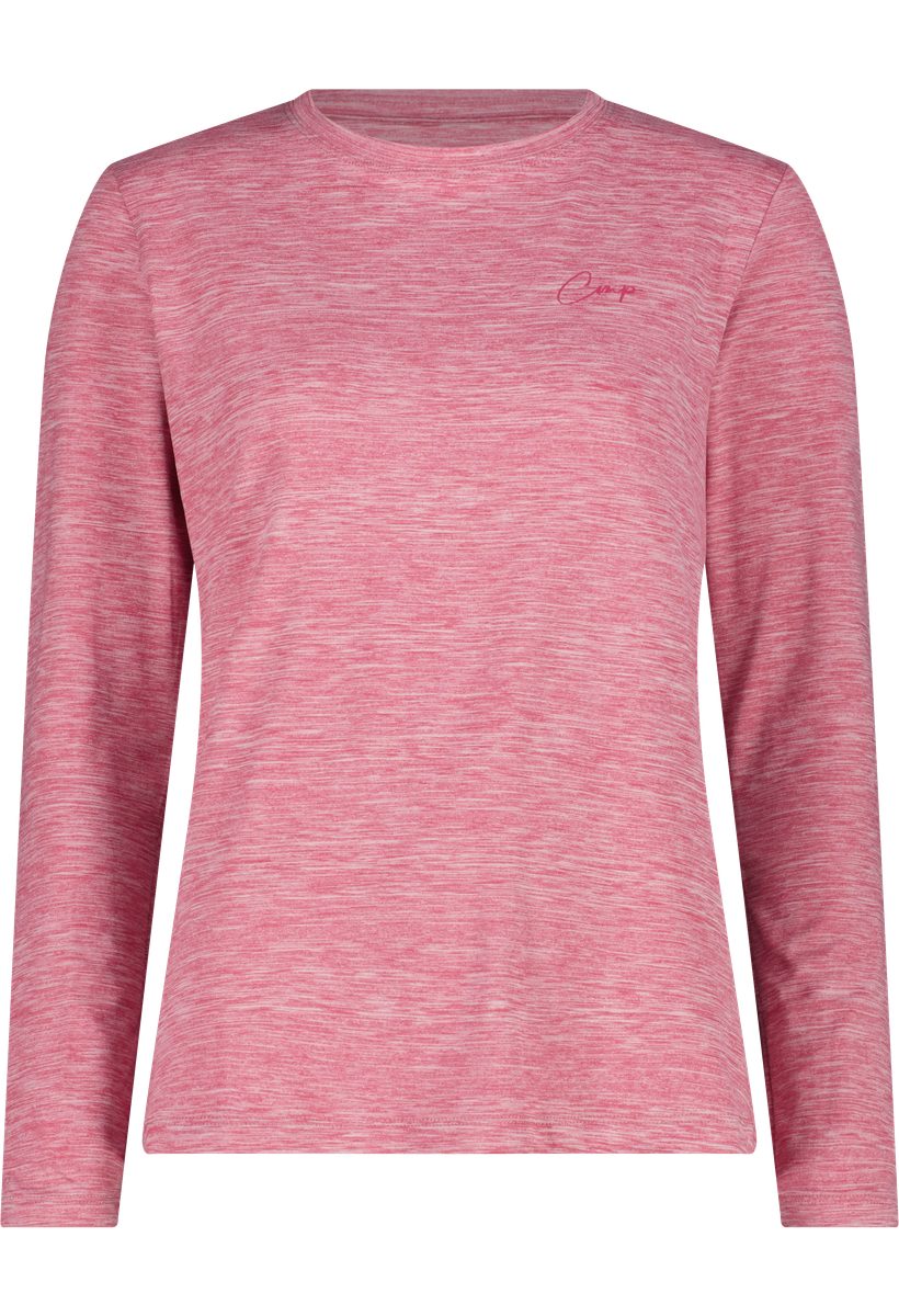 CMP Longsleeve WOMAN T-SHIRT AMARANTO MEL.