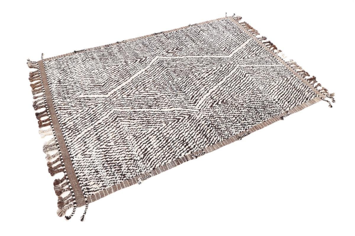 Nain 20 Orientteppich, rechteckig, Moderner mm Maroccan Orientteppich Atlas Trading, Höhe: Handgeknüpfter Berber 158x228