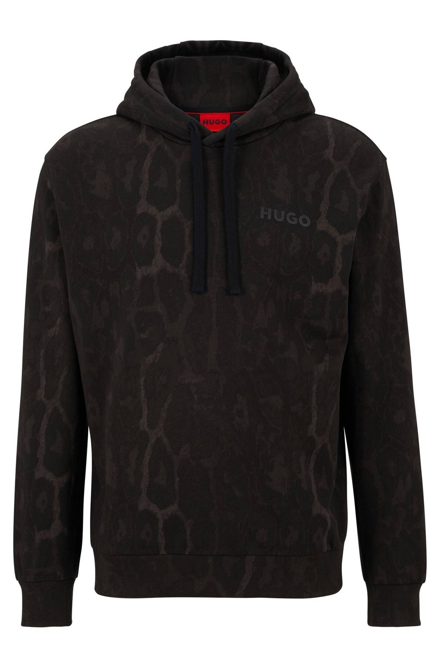 Sweatshirt mit Sweatjacke HUGO Herren DAGLION Kapuze (1-tlg)