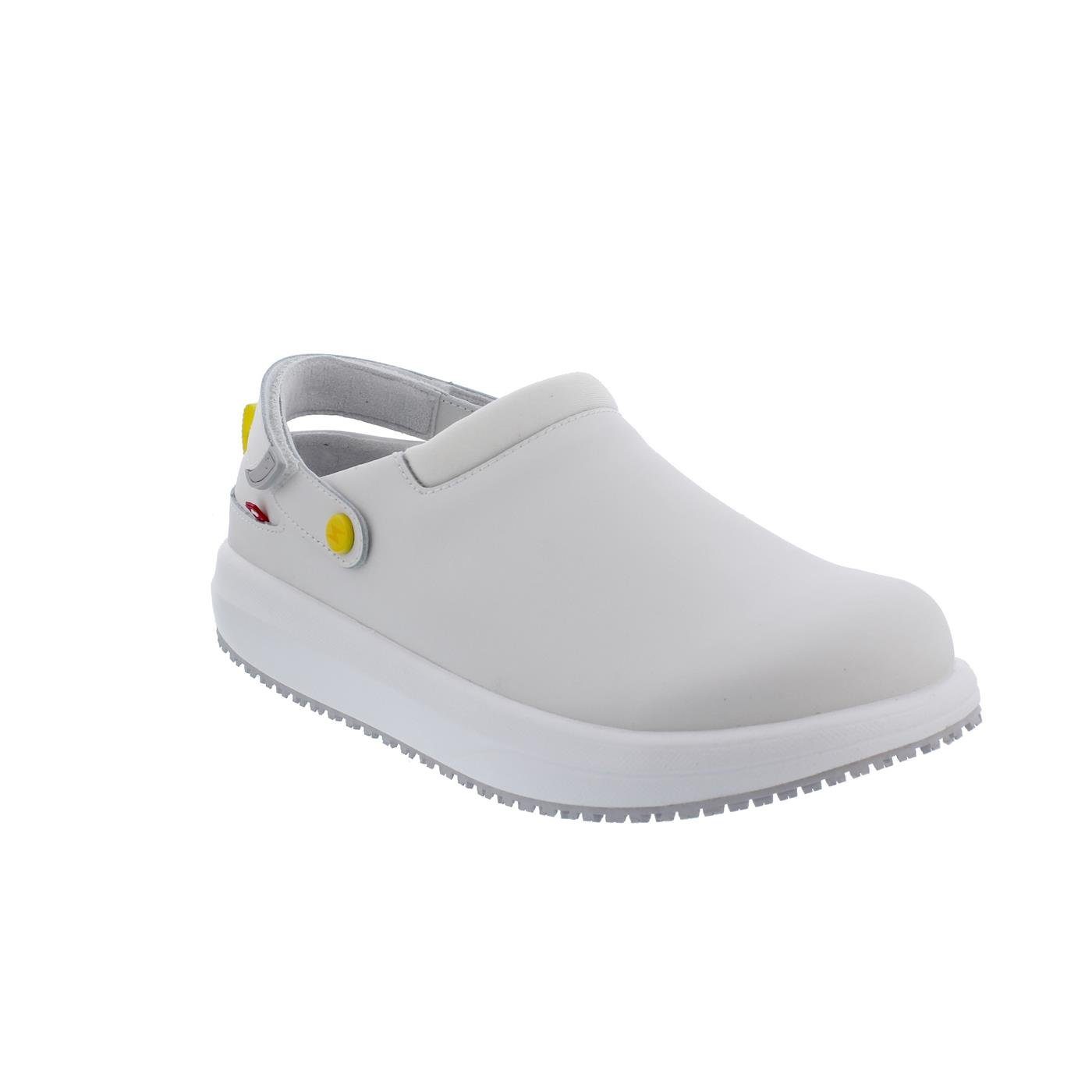 Joya Joya Ace ESD M White, Herrenclog, Glattleder / Textil, Senso-Sohle, JY günstig online kaufen