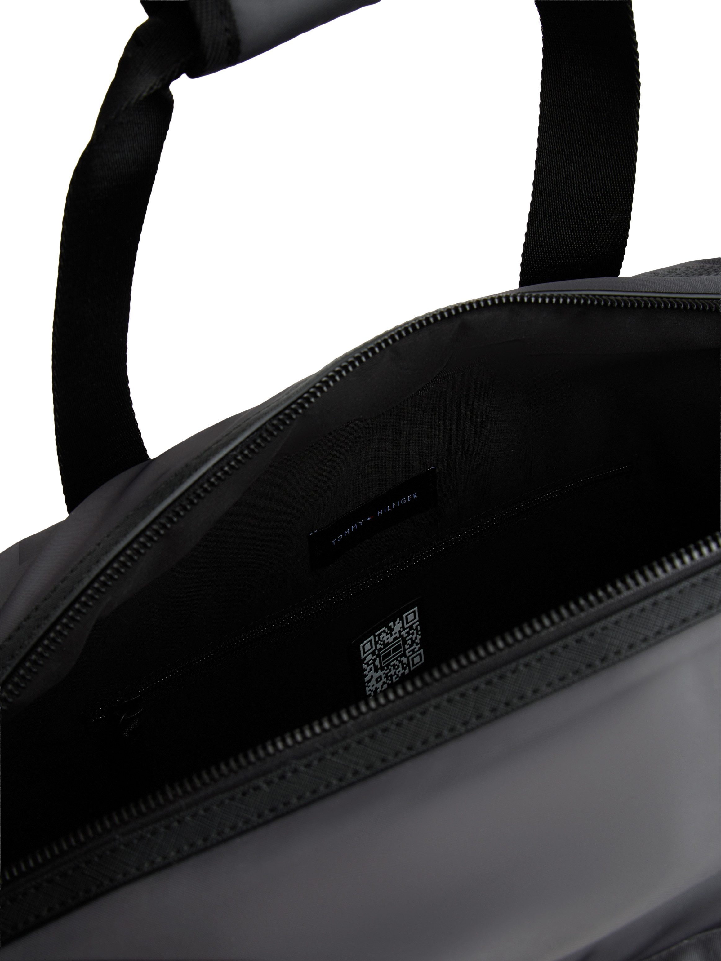 Tommy Hilfiger Weekender TH REPREVE DUFFLE, Men Umhängetasche, Reistasche, Urlaubstasche mit Logo-Aufnäher