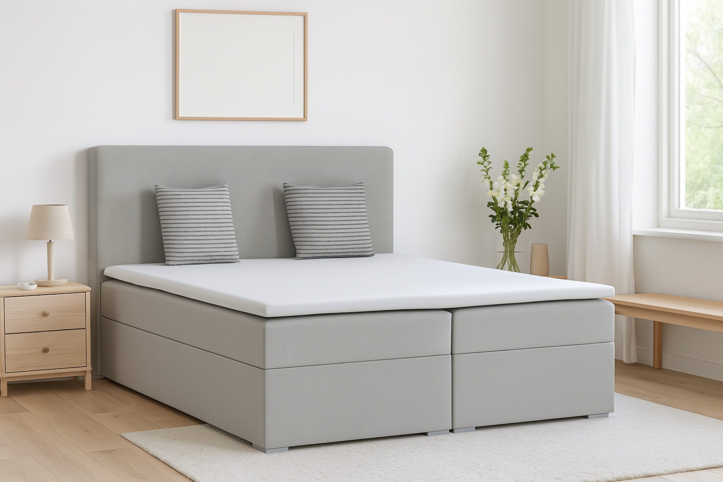 Deine Möbel 24 Boxspringbett BASIC Boxbet günstig online kaufen
