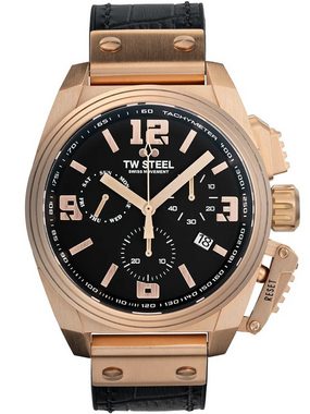 TW Steel Chronograph TW-Steel TW1115 Canteen Chronograph Herrenuhr 46mm