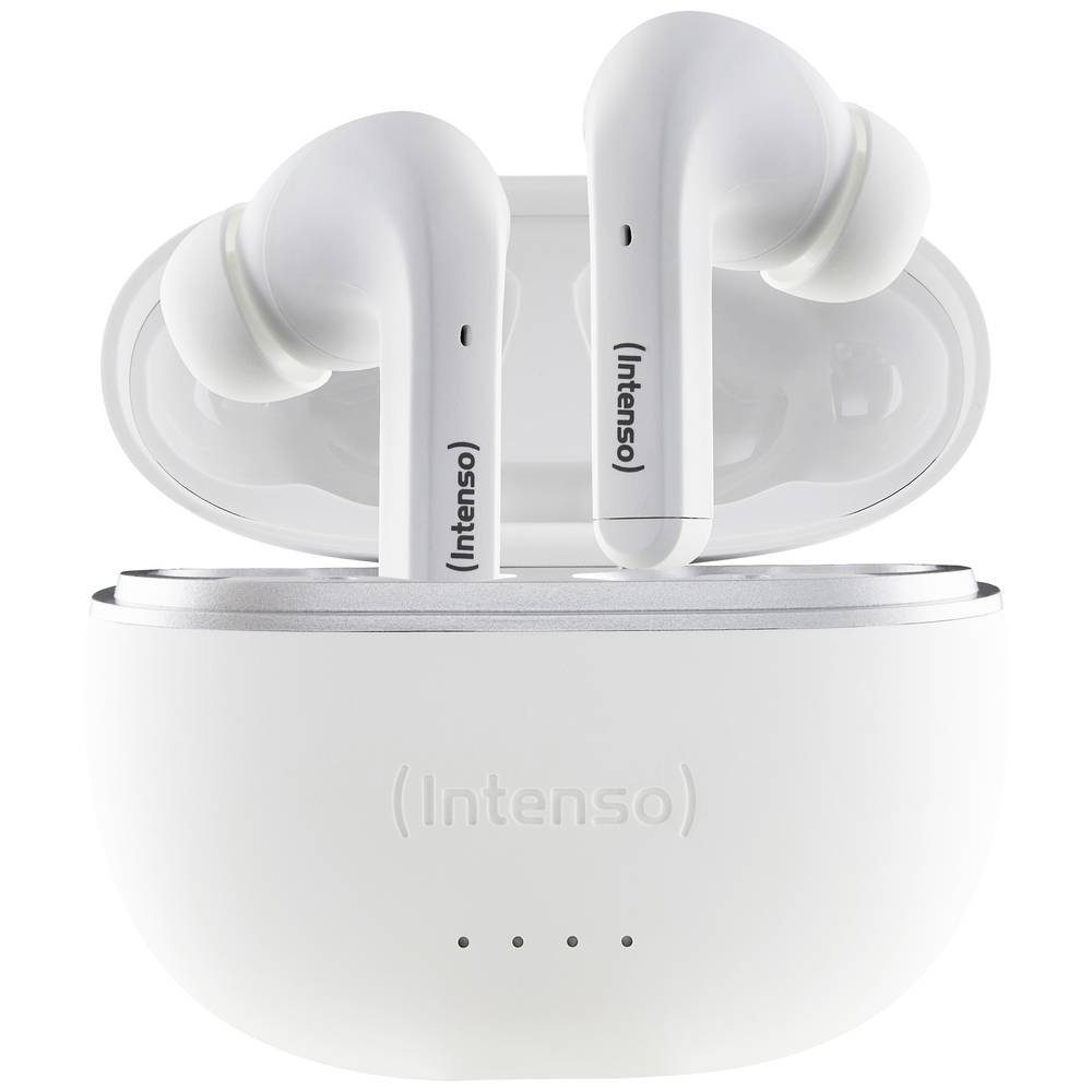 Headset, Intenso (Batterieladeanzeige, In Ladecase, Kopfhörer Headset Ear Touch-Steuerung)