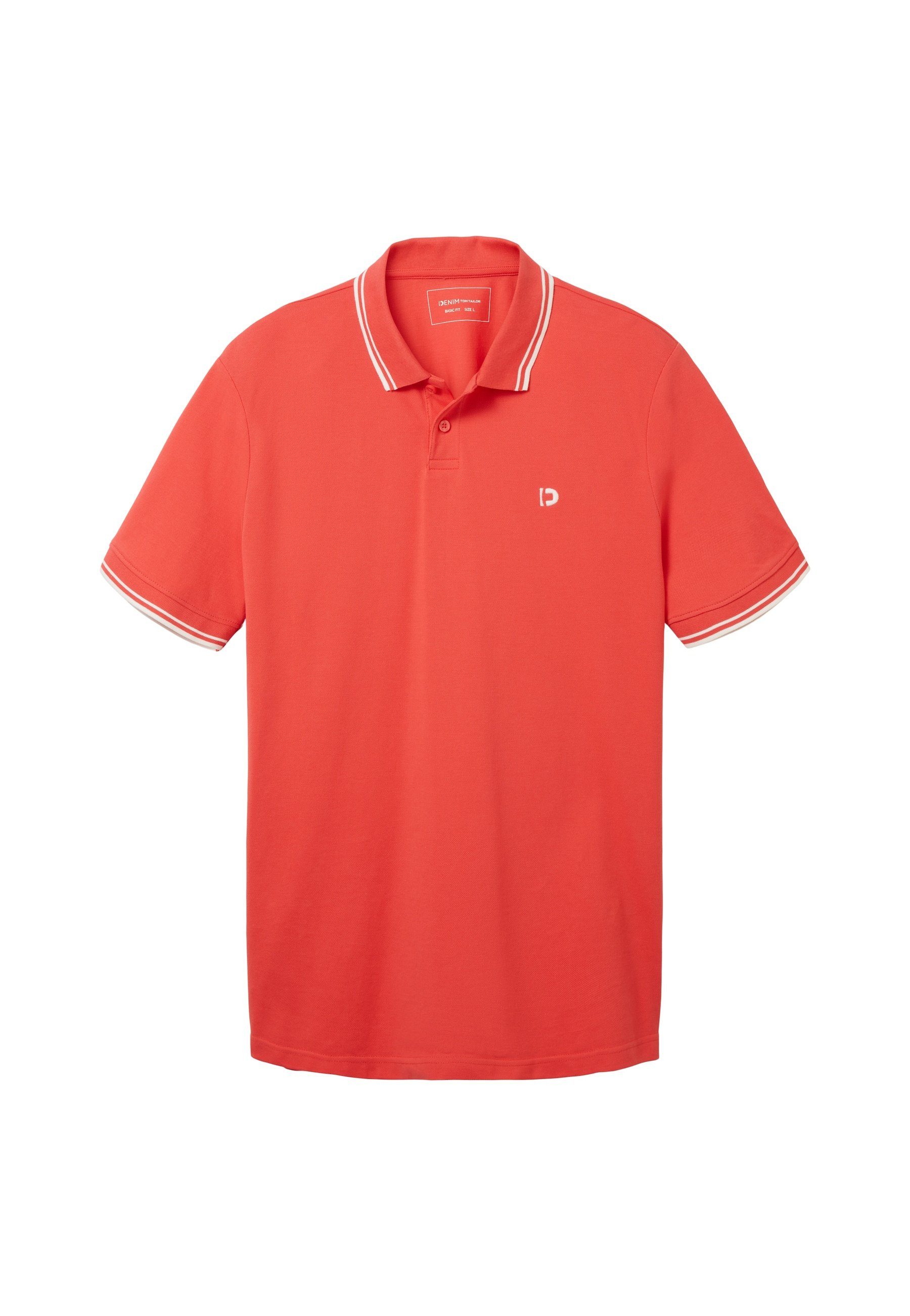 TOM TAILOR Poloshirt Poloshirt Kurzarmshirt mit günstig online kaufen