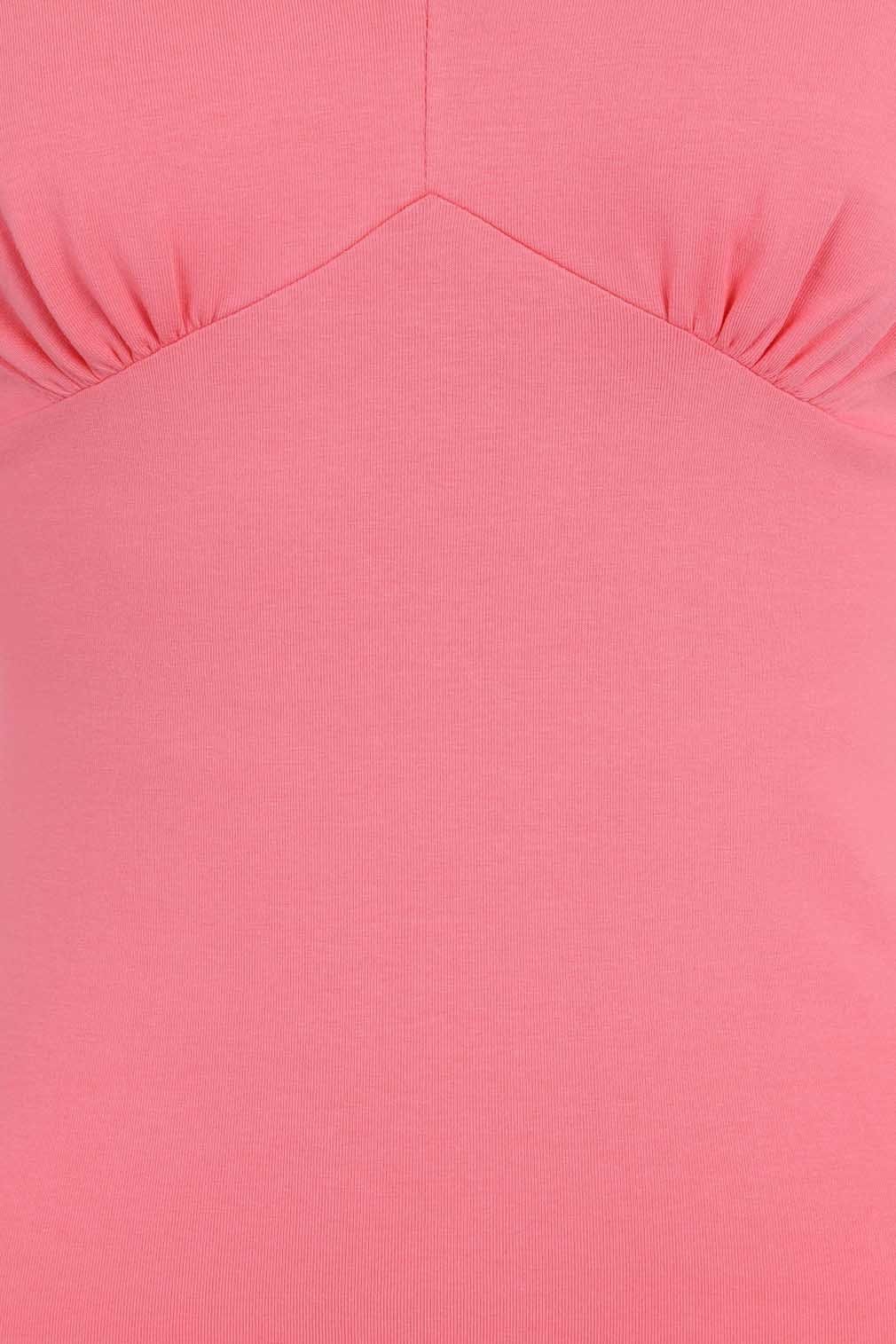 Banned Shirttop Betty Koralle Retro Vintage Oberteil Rockabilly