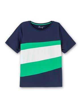 Sheego Funktionsshirt Große Größen im Colourblocking, atmungsaktive Qualität