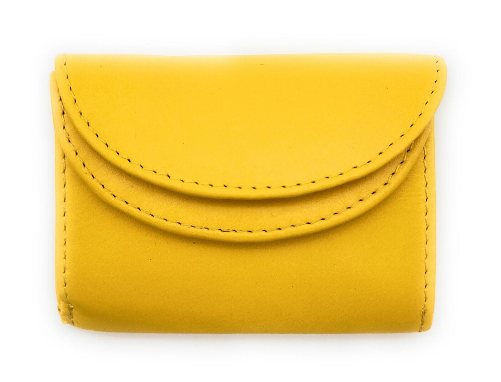 JOCKEY CLUB Mini Geldbörse kleines echt Leder Portemonnaie, Urlaubsbörse mit RFID Schutz, Wickelbörse mit Münzfach, Scheinfach, 3 Kartenfächer, Fotofach