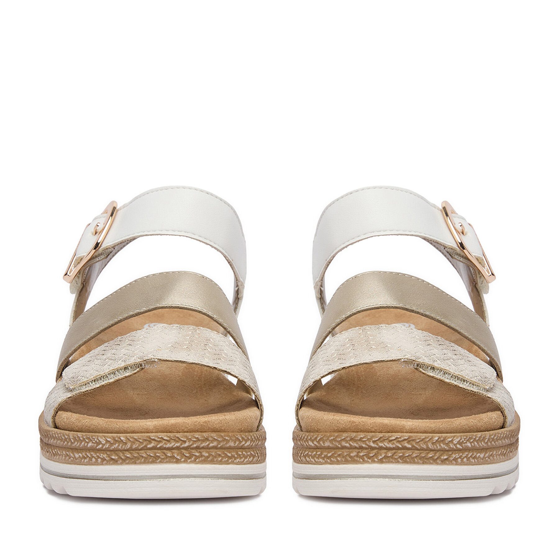 Remonte Remonte Damen-Sandalen Gold Sandale