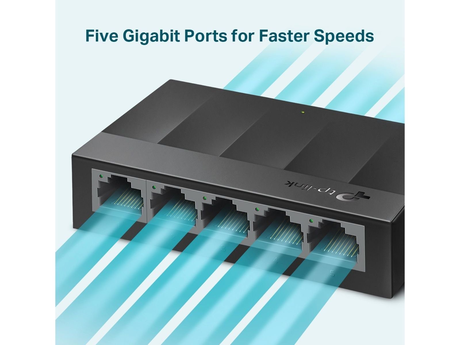 Gigabit Switch Netzwerk-Switch LS1005G, TP-Link TP-LINK LiteWave