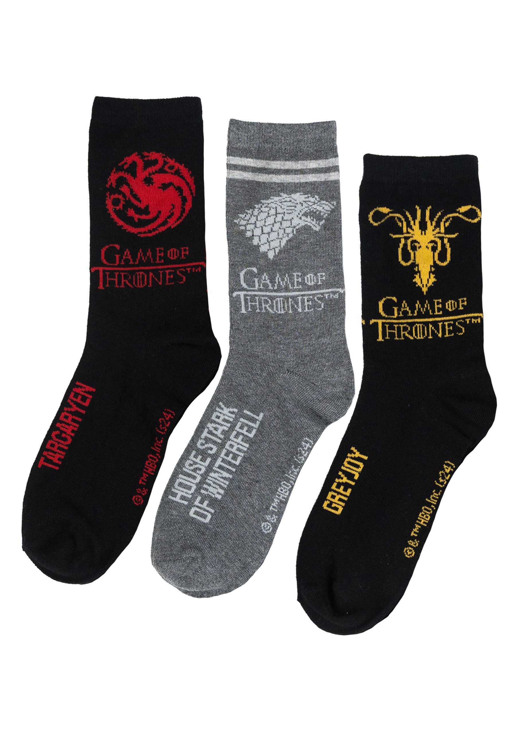 United Labels® Socken Game of Thrones Socken Sneaker Strümpfe (5er Pack) 40 günstig online kaufen