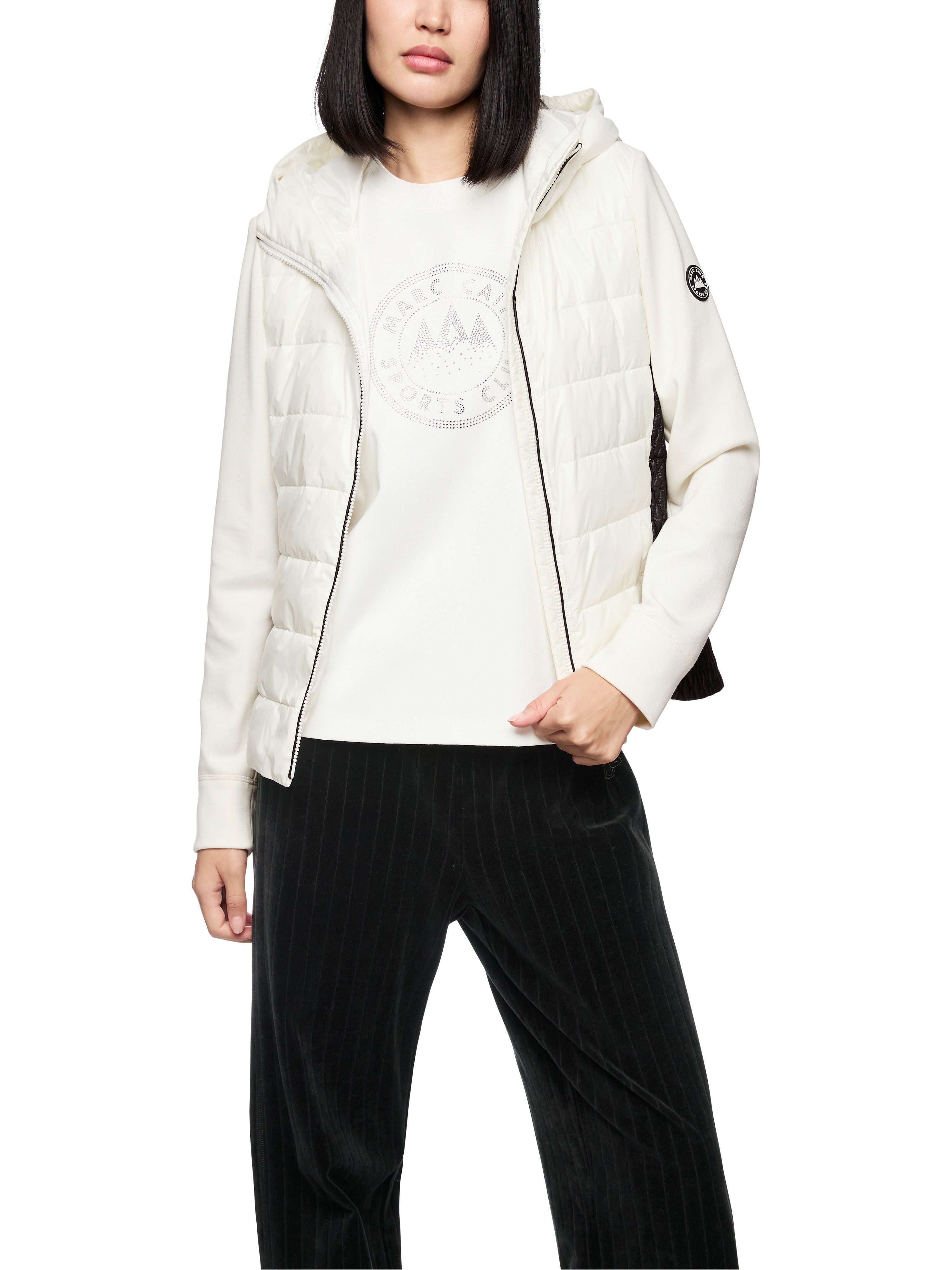 Marc Cain T-Shirt Ski is the Limit Premium Damenmode mit Hotfix-Motiv mit S günstig online kaufen