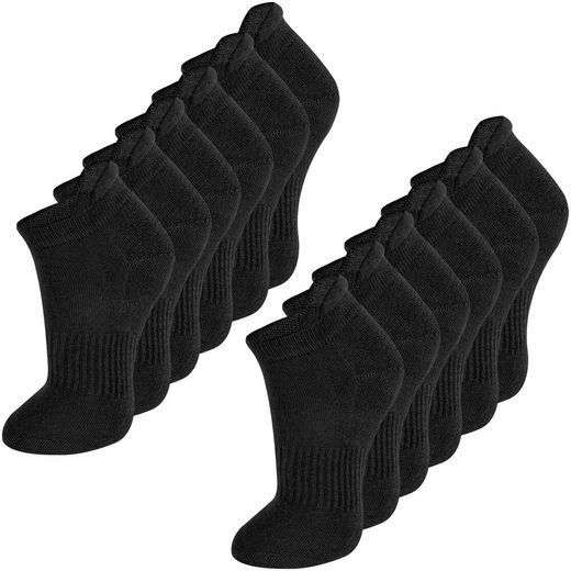 TEXEMP Thermosocken »12 Paar Thermo Socken Winter Sport Socken Dicke Socken Arbeitssocken Warme Skisocken« (Packung, 12 Paar) Mit Innenfleece