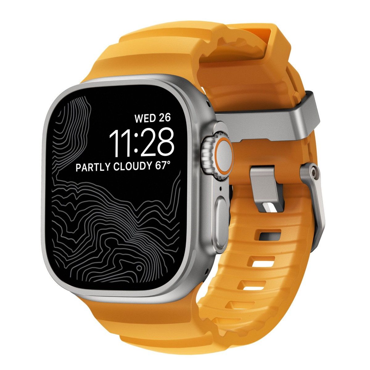 Nomad Wechselarmband Rocky Point Band, für Apple Watch, 42/44/45/49 mm