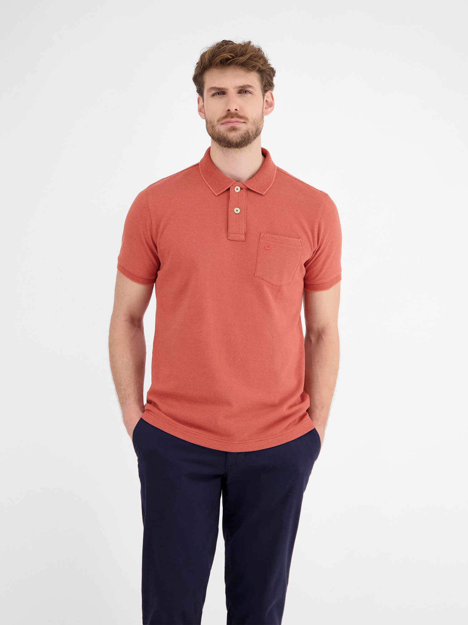LERROS Poloshirt Poloshirt in weicher Piquéqualität