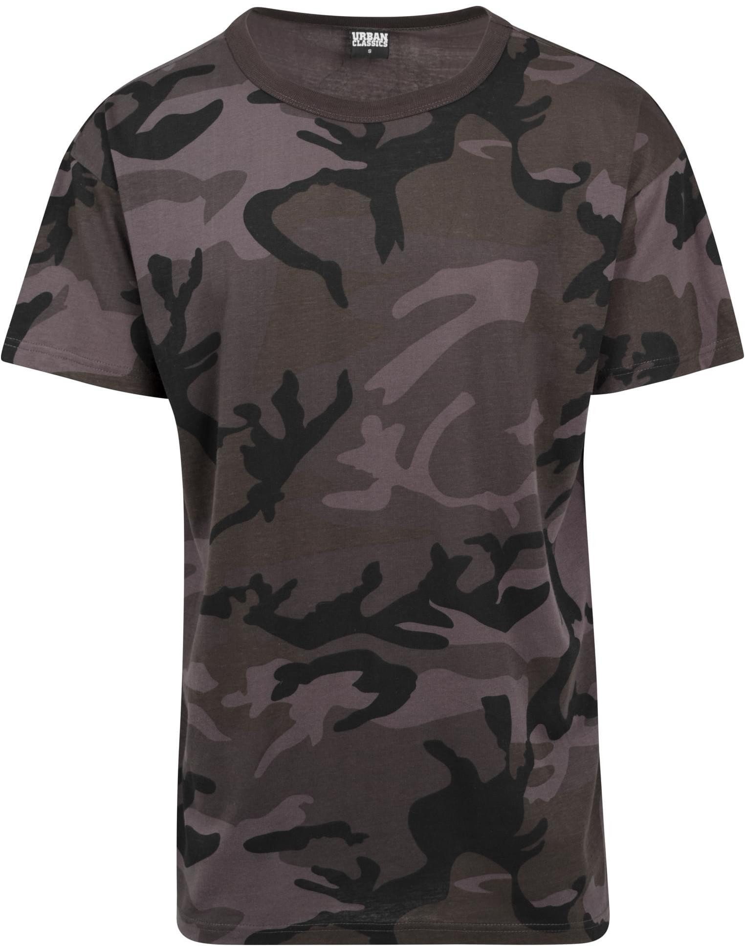 URBAN CLASSICS Rundhalsshirt Camo Oversized Tee