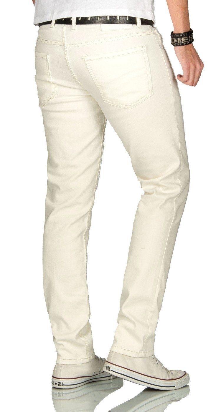 Alessandro Salvarini Straight-Jeans A. Salvarini Herren Jeans AS090 - AS092 Multi mit 2% Elasthan