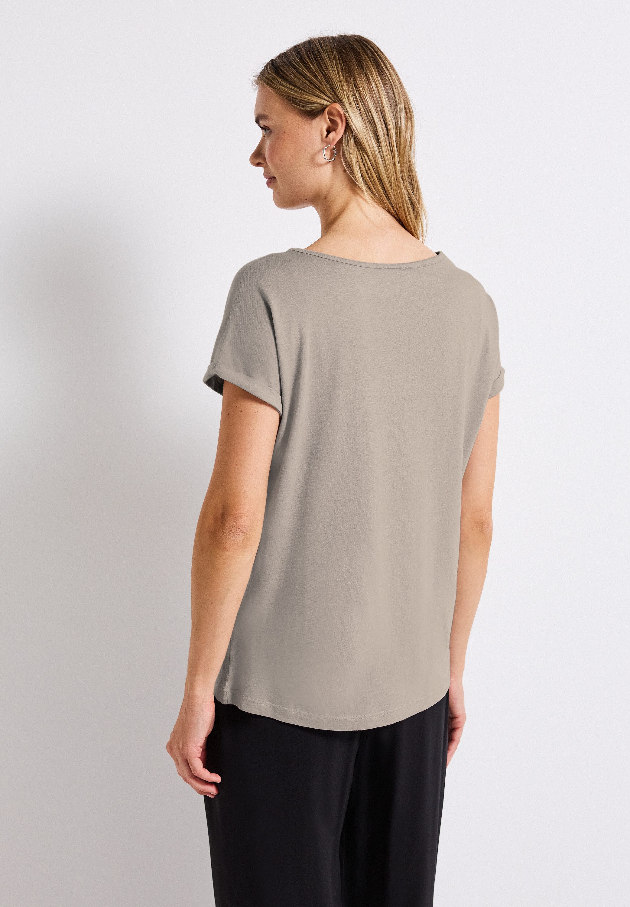 STREET ONE T-Shirt aus Baumwolle mit günstig online kaufen