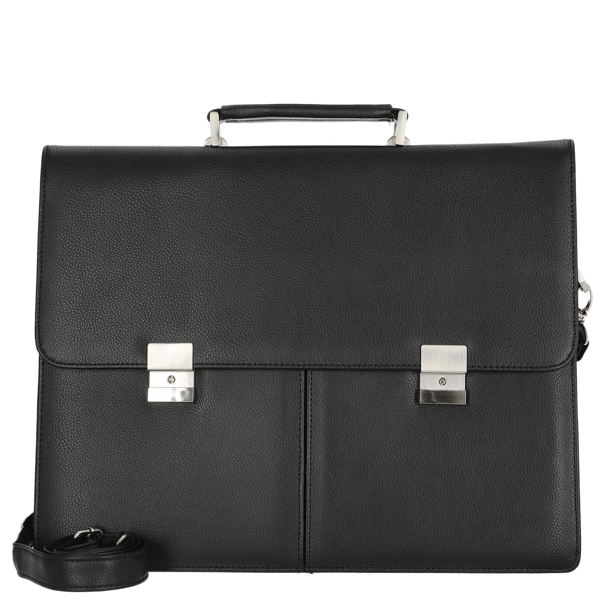 Aktentasche Basic Line PU - Aktentasche 42 cm (schwarz)