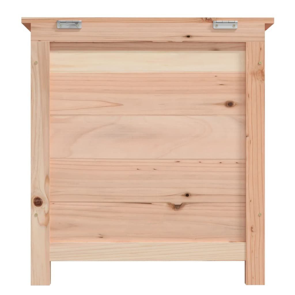 50x50x56 cm vidaXL Outdoor-Kissenbox Gartenbox Massivholz Natur Tanne